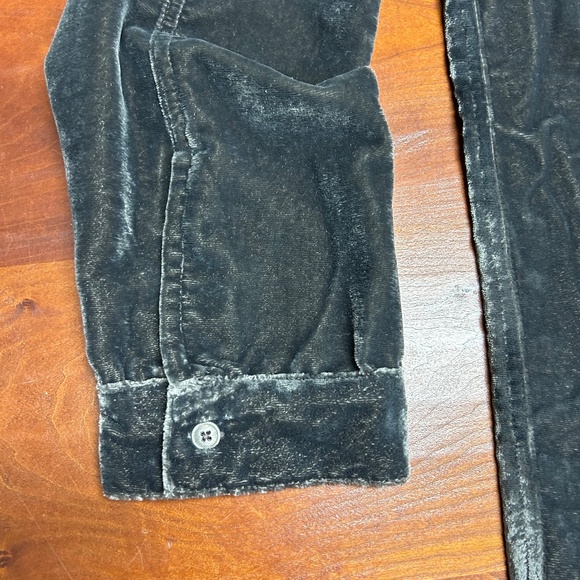 Kayla Seo Gray Velvet Blazer/Jacket - Picture 4 of 9